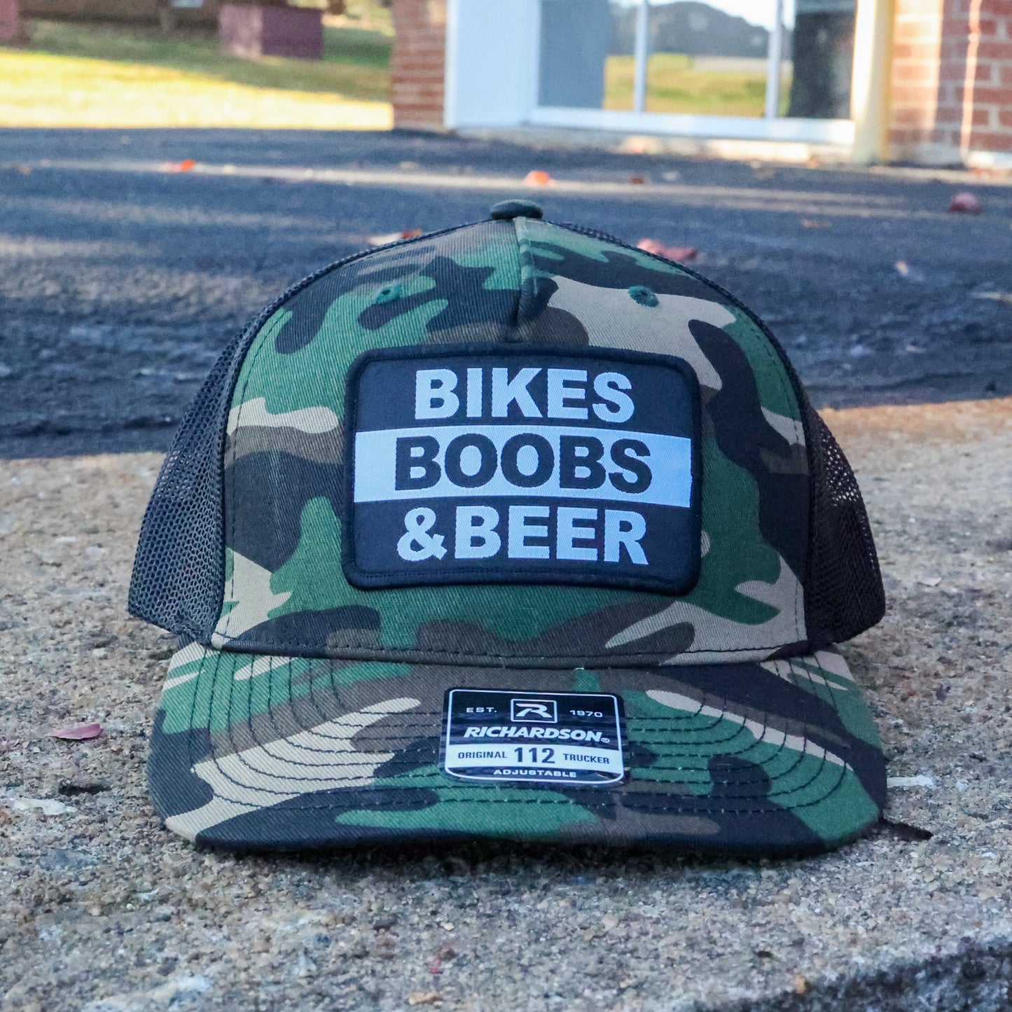 Bikes, Boobs, Beer Trucker Hat