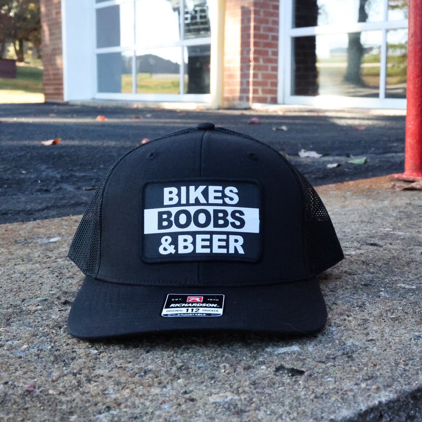 Bikes, Boobs, Beer Patch Hat