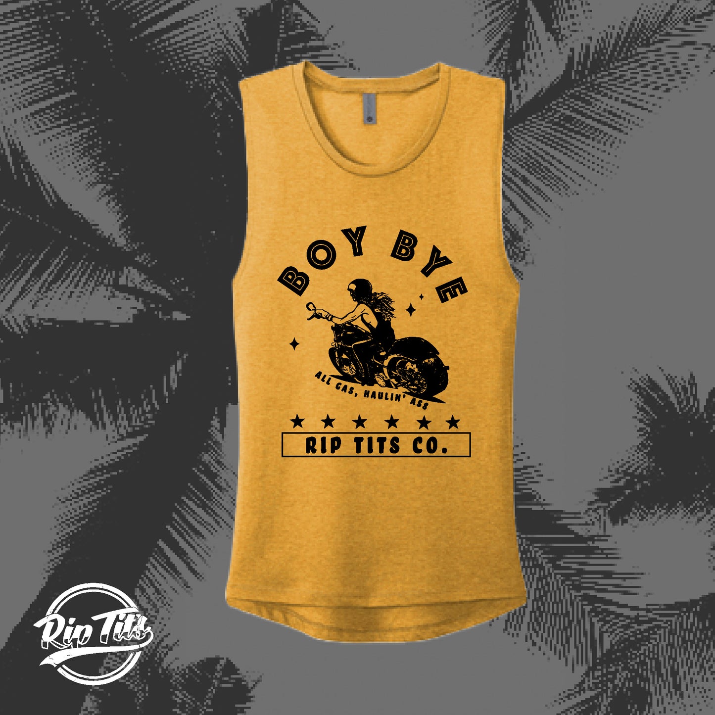 Boy Bye Women's Biker Tank Top