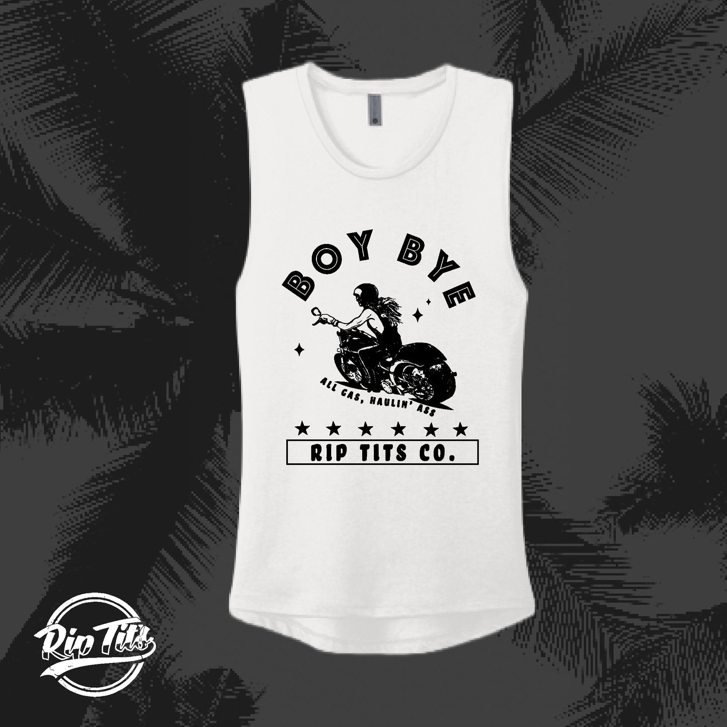 Boy Bye Women's Biker Tank Top