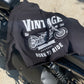 Vintage Motorcycle Crop Sweatshirt